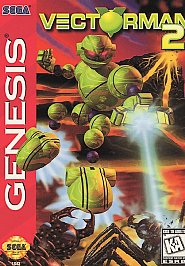 Vectorman 2 (Sega Genesis) Game Cartridge, Authentic, Tested & Working!