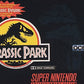 Jurassic Park (Super Nintendo Entertainment System SNES, 1993) TESTED & Works!