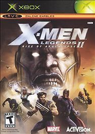 X-Men Legends 2 II: Rise of Apocalypse (Xbox, 2005) Complete CIB Tested Working