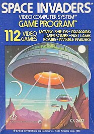 Space Invaders CX-2632 Game Program (Atari 2600, 1980) GAME ONLY