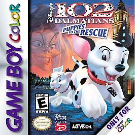 102 Dalmatians: Puppies to the Rescue (Game Boy Color) GBC Authentic Tested
