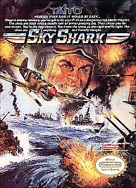 Sky Shark (Nintendo Entertainment System, 1989) NES, Tested, In Box, No Manual