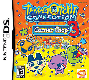 Tamagotchi Connection: Corner Shop 3 - Nintendo DS - CASE, MANUAL & INSERT ONLY