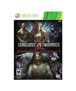 Deadliest Warrior: Ancient Combat (Microsoft Xbox 360, 2012) Brand New Sealed
